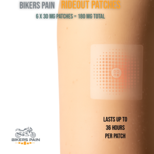 RIDEOUT Patches - 6 x 30mg (strong)