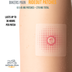 RIDEOUT Patches - 6 x 45mg (ultra strong)